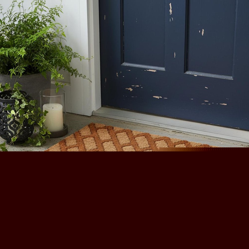 18" X 30" Brown Coir Outdoor Door Mat