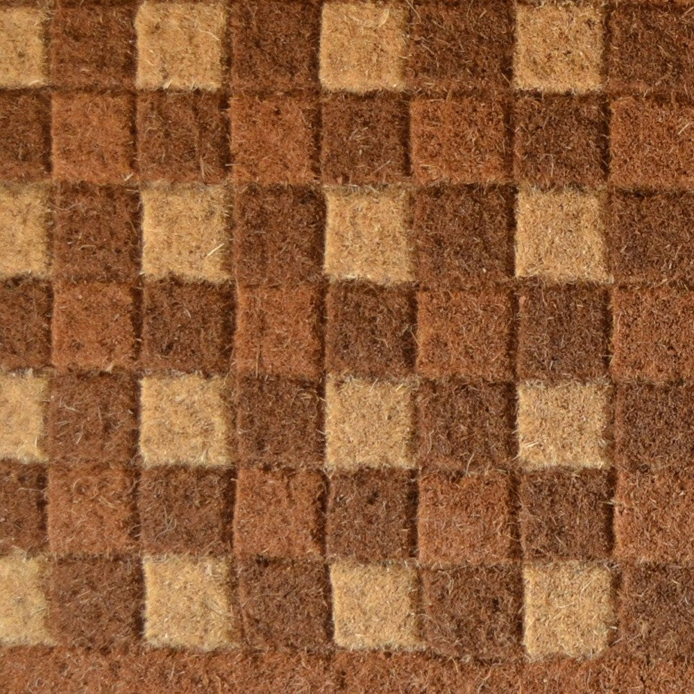 18" X 30" Brown Coir Outdoor Door Mat
