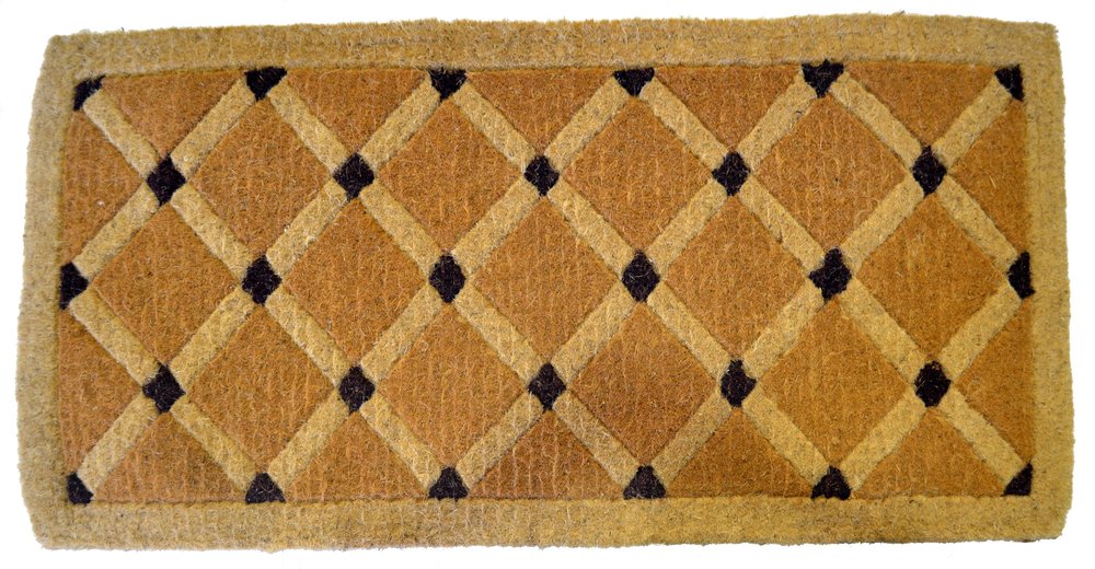 18" X 30" Brown Coir Outdoor Door Mat