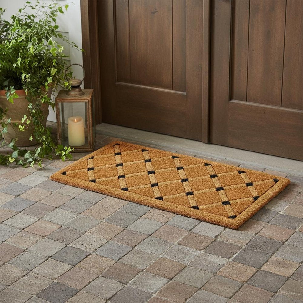 24" X 48" Brown Coir Outdoor Door Mat