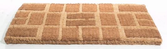 18" X 30" Brown Coir Outdoor Door Mat