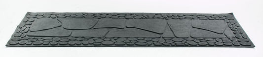 10" X 33" Black Rubber Outdoor Door Mat