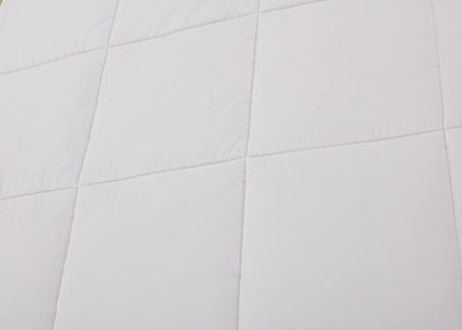 White Twin Microfiber Thread Count Down Alternative Duvet Insert