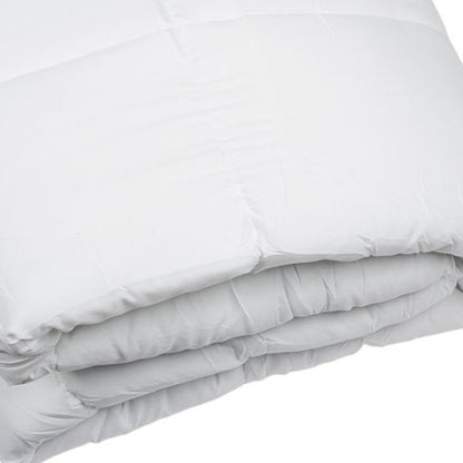 White Twin Microfiber Thread Count Down Alternative Duvet Insert