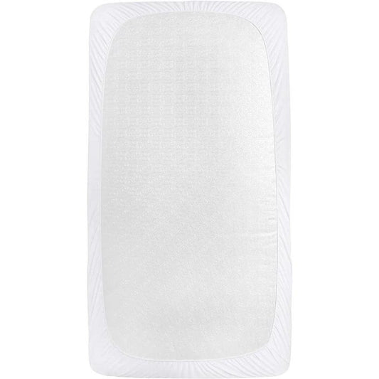 5" Deep Waterproof Bamboo Terry Cloth Crib Mattress Cover