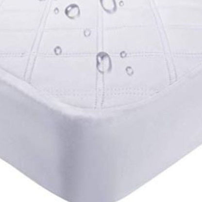 9" Waterproof Bamboo Terry Crib Mattress Pad Liner Mattress Cover Only.