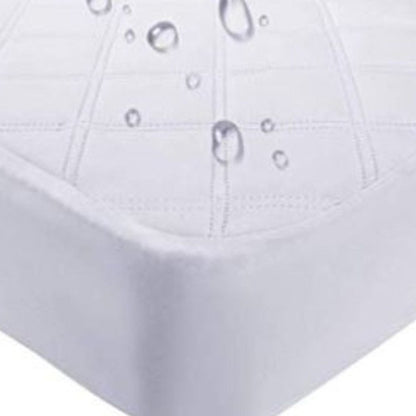 9" Waterproof Bamboo Terry Crib Mattress Pad Liner Mattress Cover Only.