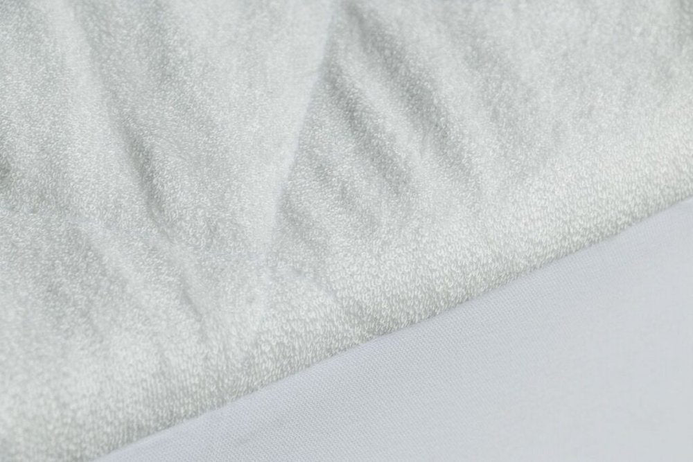 9" Waterproof Bamboo Terry Crib Mattress Pad Liner Mattress Cover Only.