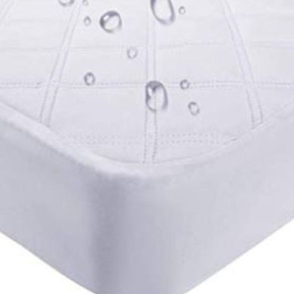 9" Waterproof Bamboo Terry Crib Mattress Pad Liner Mattress Cover Only.
