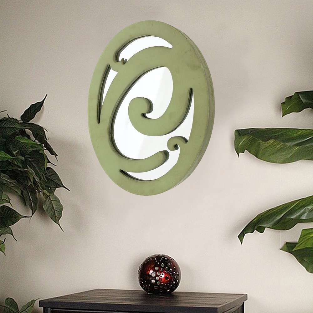 Yellow Wood Wall Decor