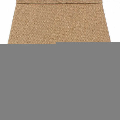 29" Brown Solid Wood Bedside Table Lamp With Brown Shade