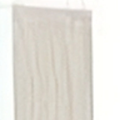 41" Black Faux Shagreen Partially Framed Accent Mirror