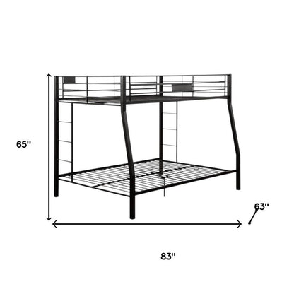Twin Over Queen Bunk Bed
