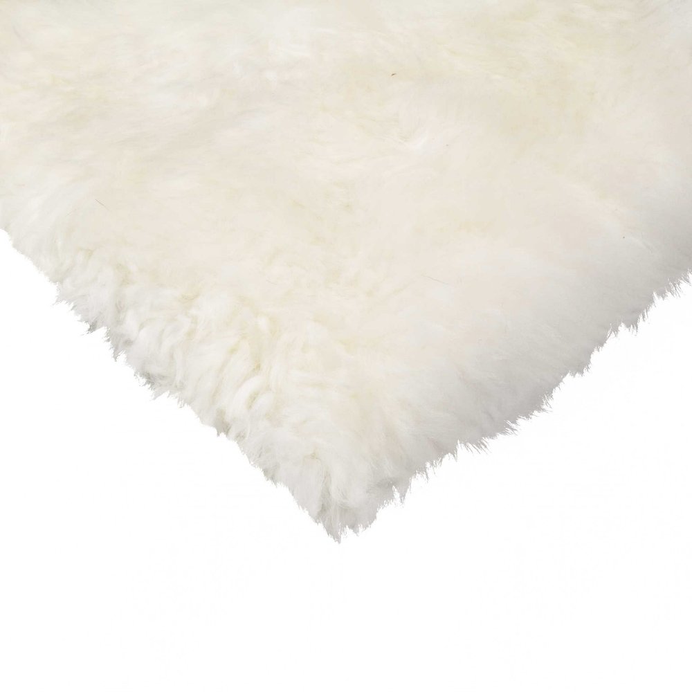 17" X 17" Taupe New Zealand Sheepskin Dining Chair Pad