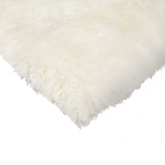 17" X 17" Taupe New Zealand Sheepskin Dining Chair Pad
