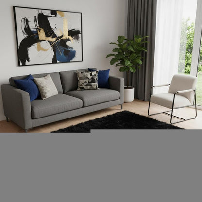 5' X 8' Black Shag Area Rug