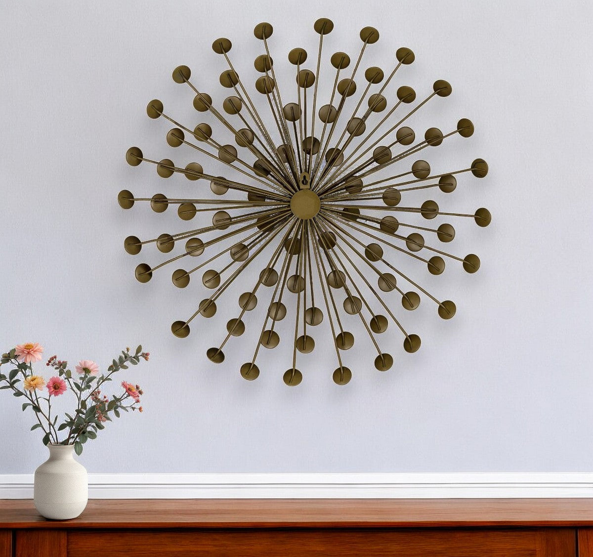 24" X 24" Bronze Metal Novelty
