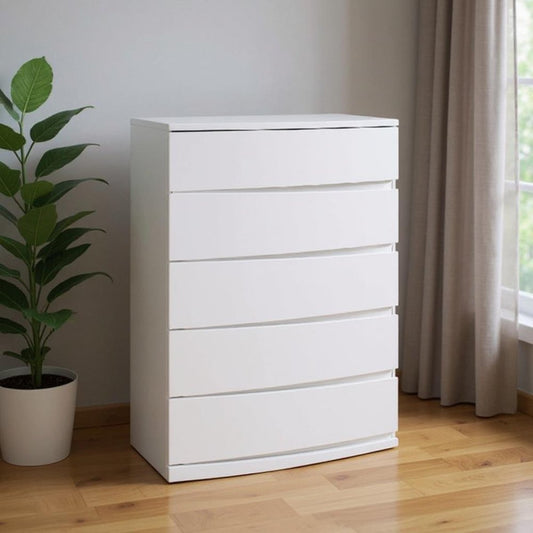 35" White Gentlemens Chest