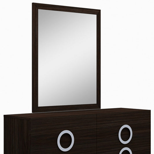 31" Refined Wenge High Gloss Dresser