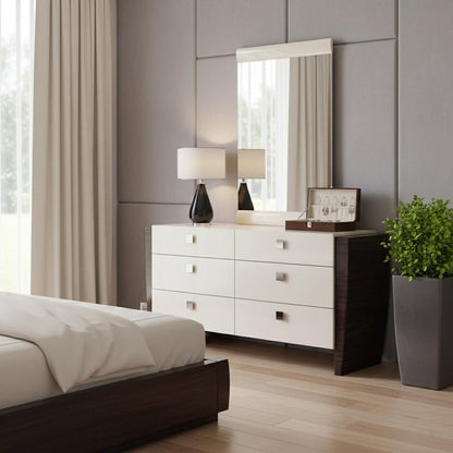 39" Beige Five Drawer