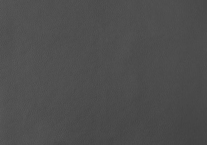 Set of Two Tufted White And Silver Upholstered Faux Leather Dining Side Chairs