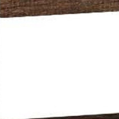 59" Brown and Black Cabinet Enclosed Storage TV Stand