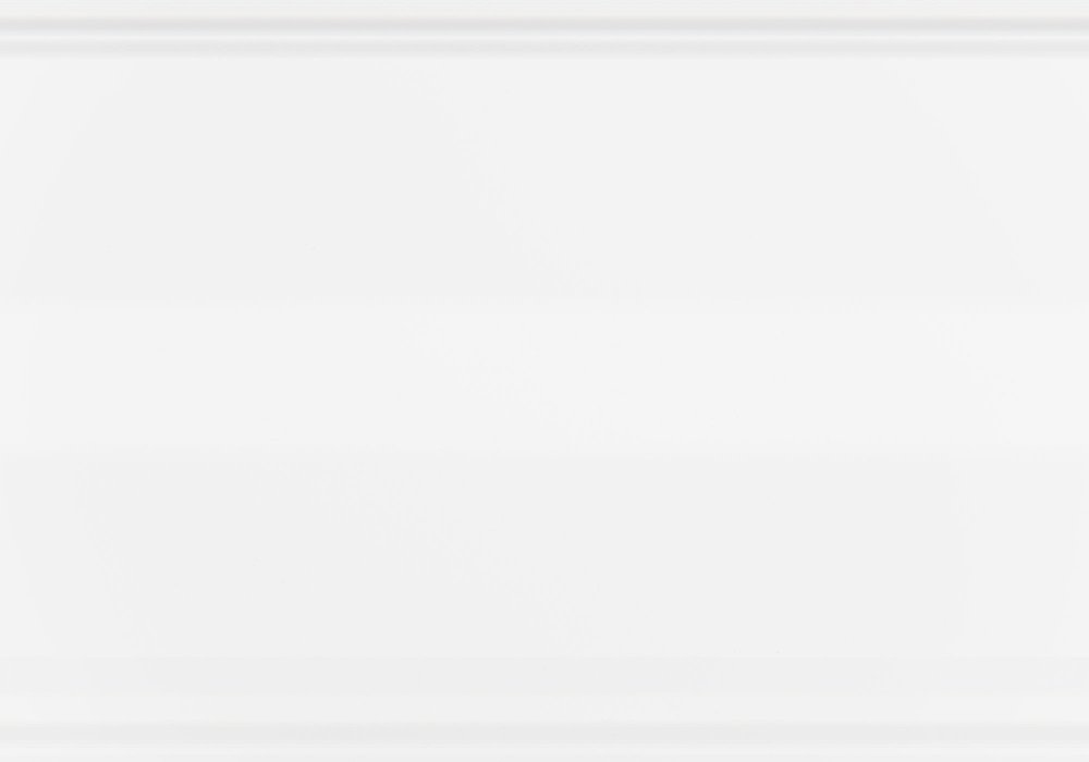 18.25" X 10.25" X 24" White Metal Tempered Glass Accent Table