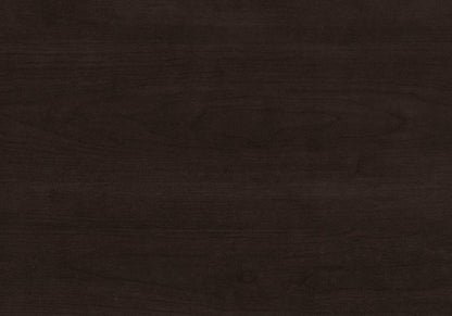 22" Dark Brown Wood End Table With Shelf