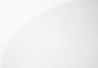 59" White And Clear Glass and Wood Four Tier Etagere Bookcase