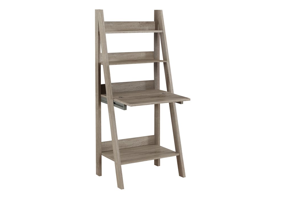 19" Taupe Ladder Desk