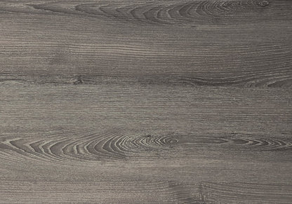 24" Gray and Black Computer Desk With Two Drawers