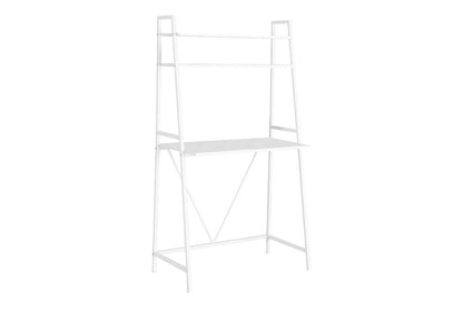 32" White Computer Desk