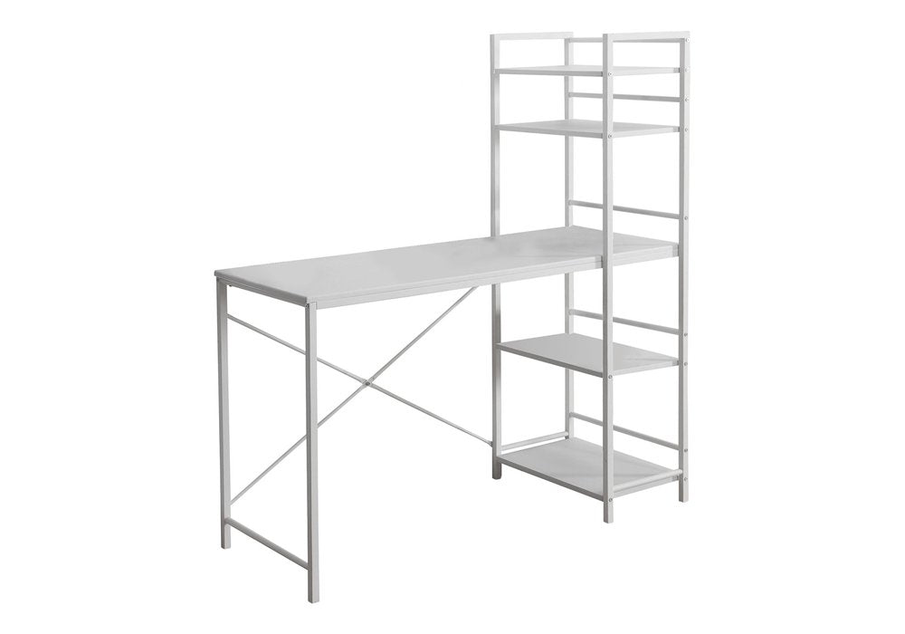 47" White Computer Desk