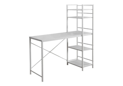 47" White Computer Desk