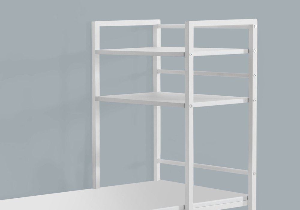 47" White Computer Desk