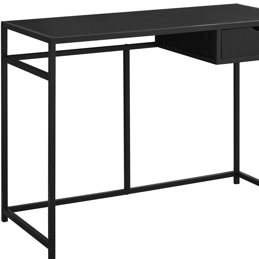 42" Black Computer Desk