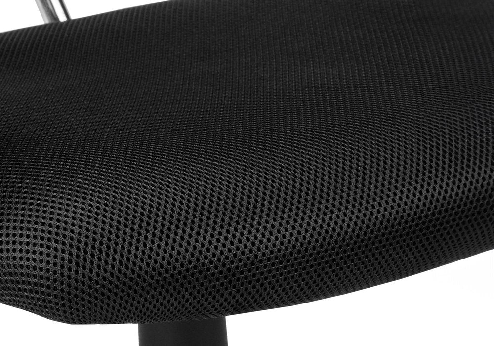 Gray And Black Swivel Rolling Office Chair