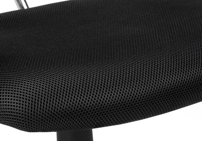 Gray And Black Swivel Rolling Office Chair
