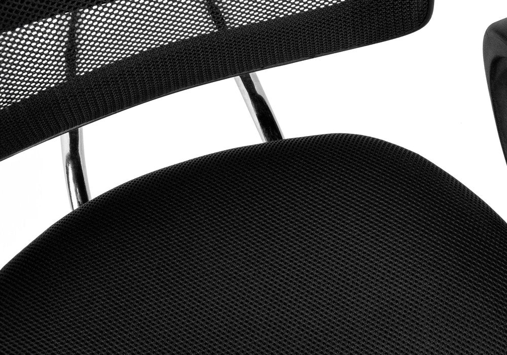 Gray And Black Swivel Rolling Office Chair