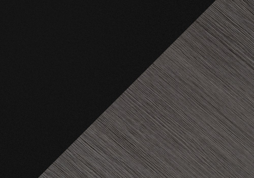 47" Gray and Black Computer Desk With Three Drawers