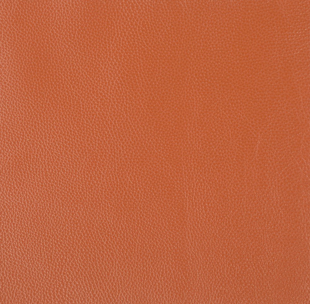 Two Piece Indoor Camel Italian Leather Five Person Seating Set