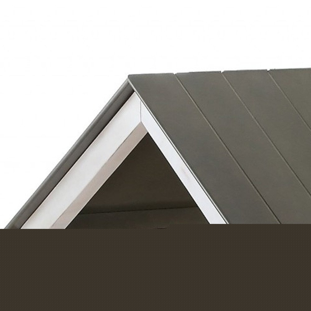 Twin White Two Drawers Bed