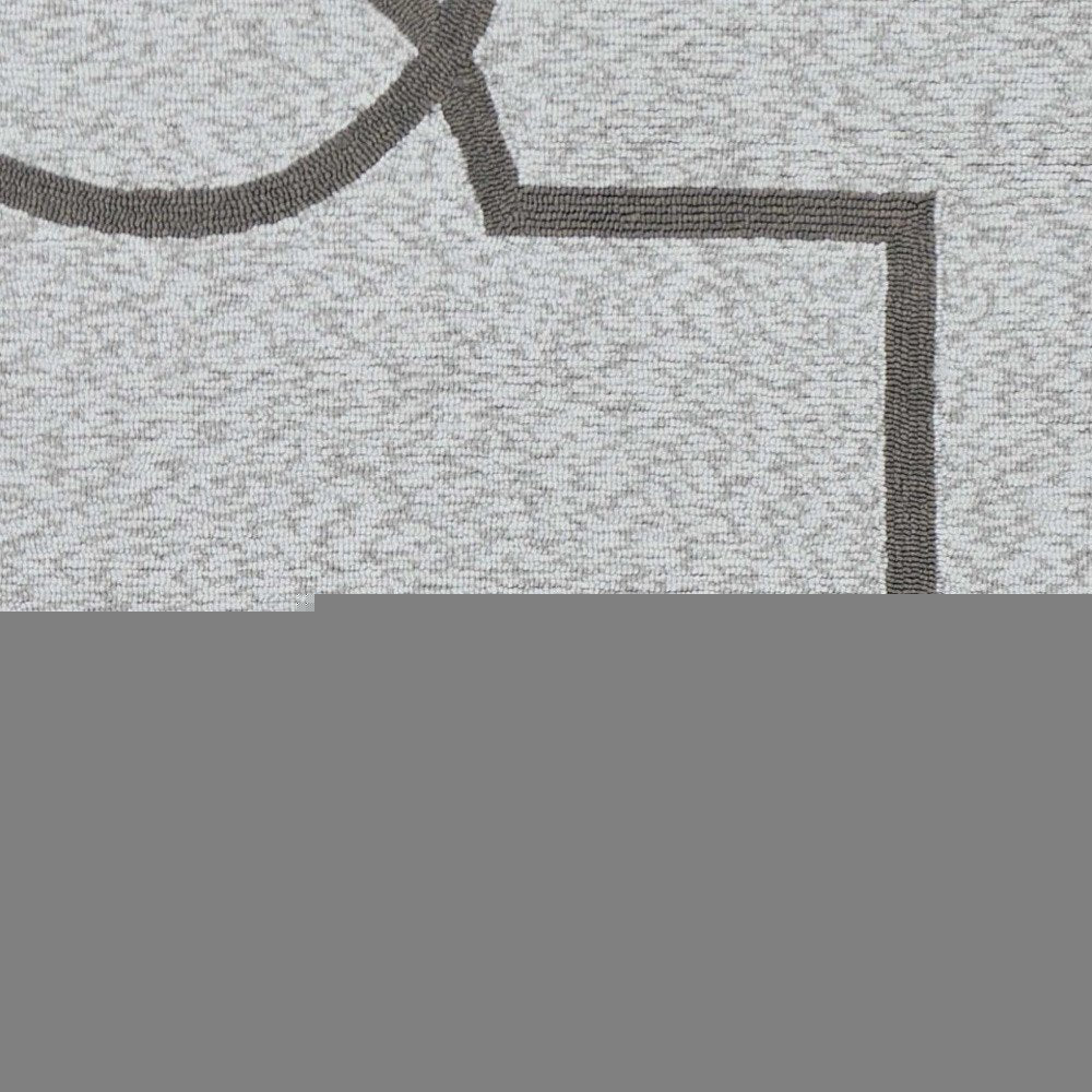 8' X 11' Ivory Indoor Outdoor Area Rug