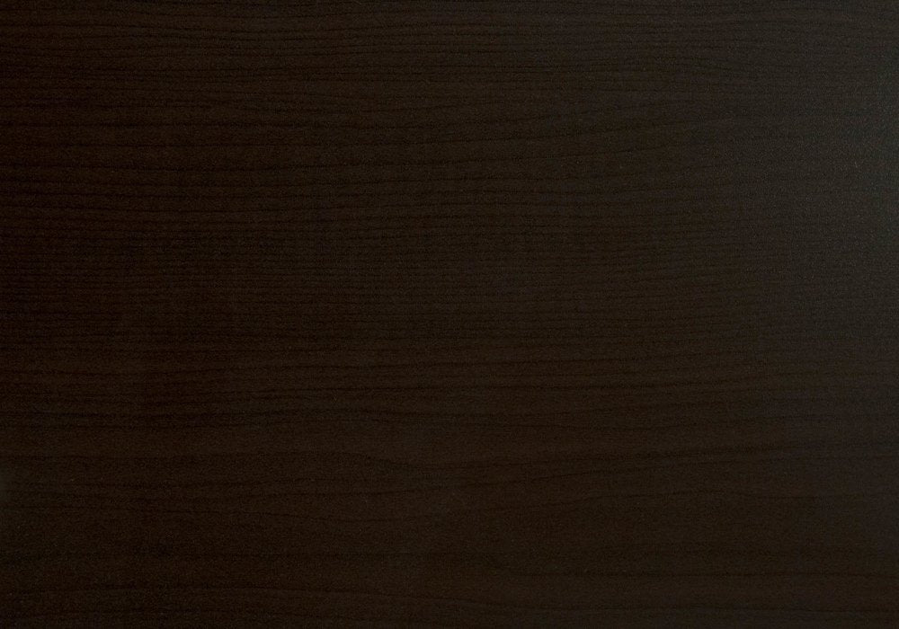 49" Dark Brown and Black Computer Desk