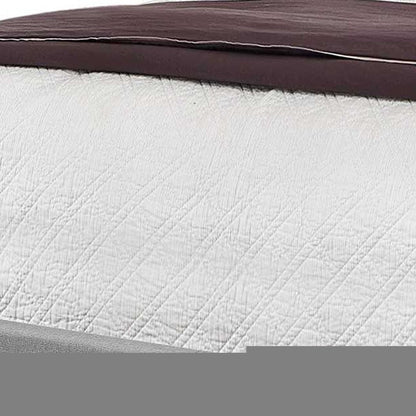 Solid Wood Queen Tufted Gray Upholstered Linen Bed With Nailhead Trim