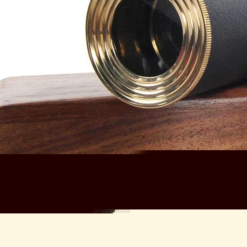 1.5" X 15" X 1.5" Handheld Telescope In Wood Box