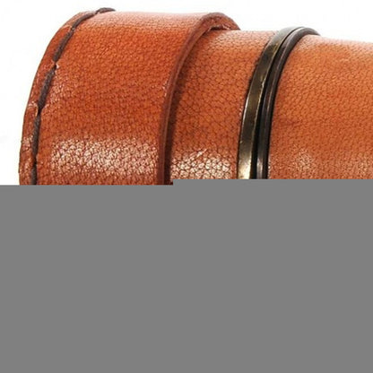 Rustic Brass And Leather Handheld Telescope
