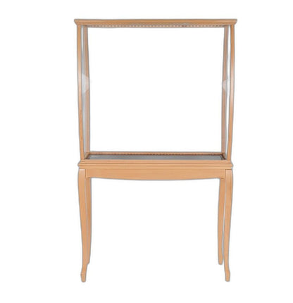 69" Wood Brown Solid Wood Hand Painted Figurine Tabletop Sculpture