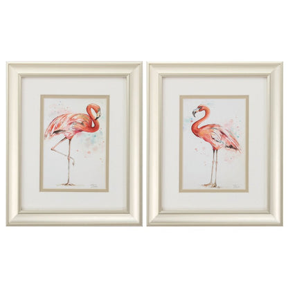 10" X 12" Champagne Gold Color Frame  Pink Showoff (Set Of 2)