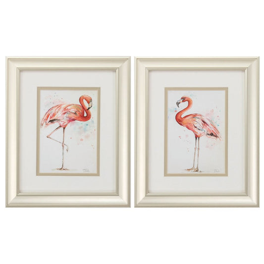 10" X 12" Champagne Gold Color Frame  Pink Showoff (Set Of 2)